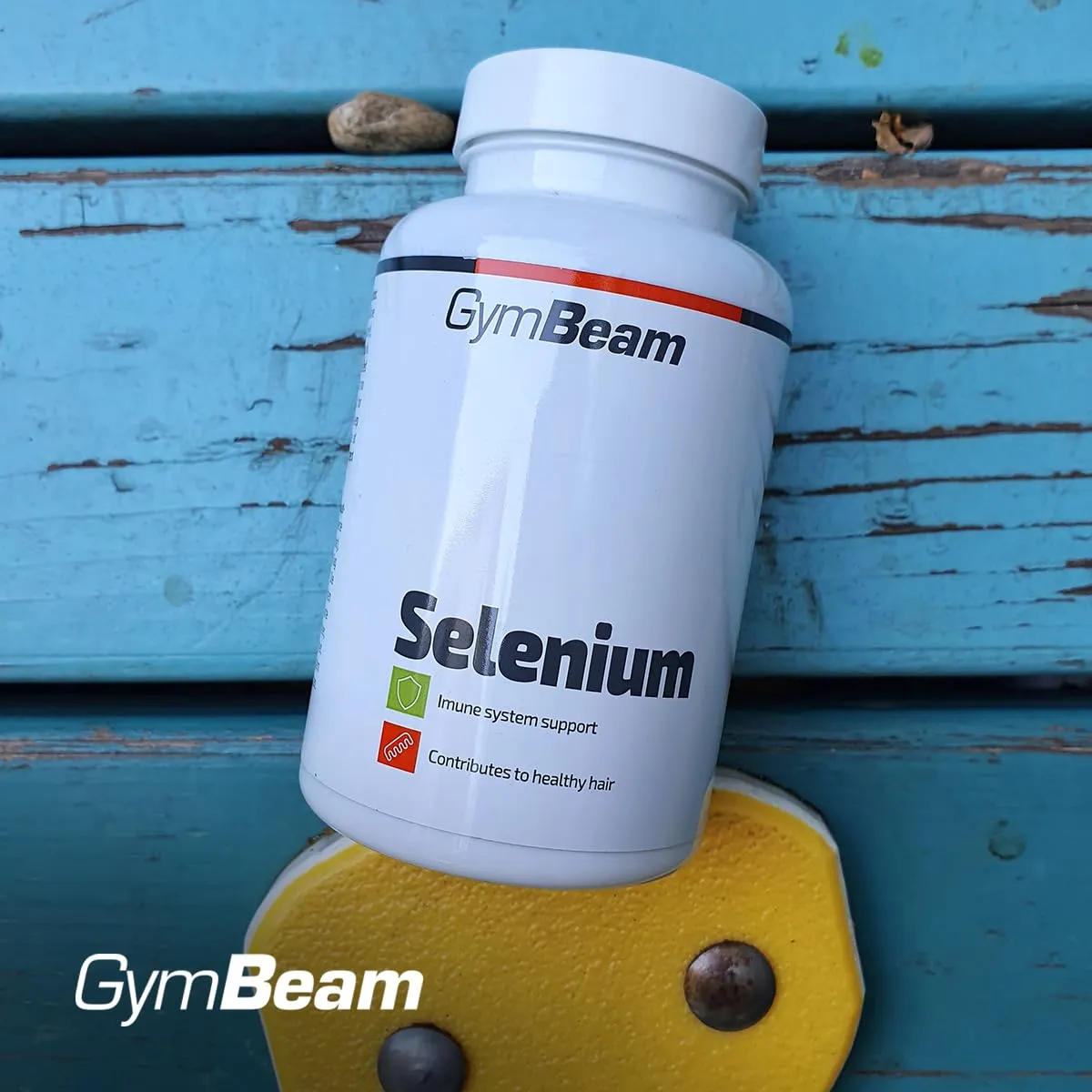 GymBeam Selen Tabletten hochdosiert vegan 90 Kapseln