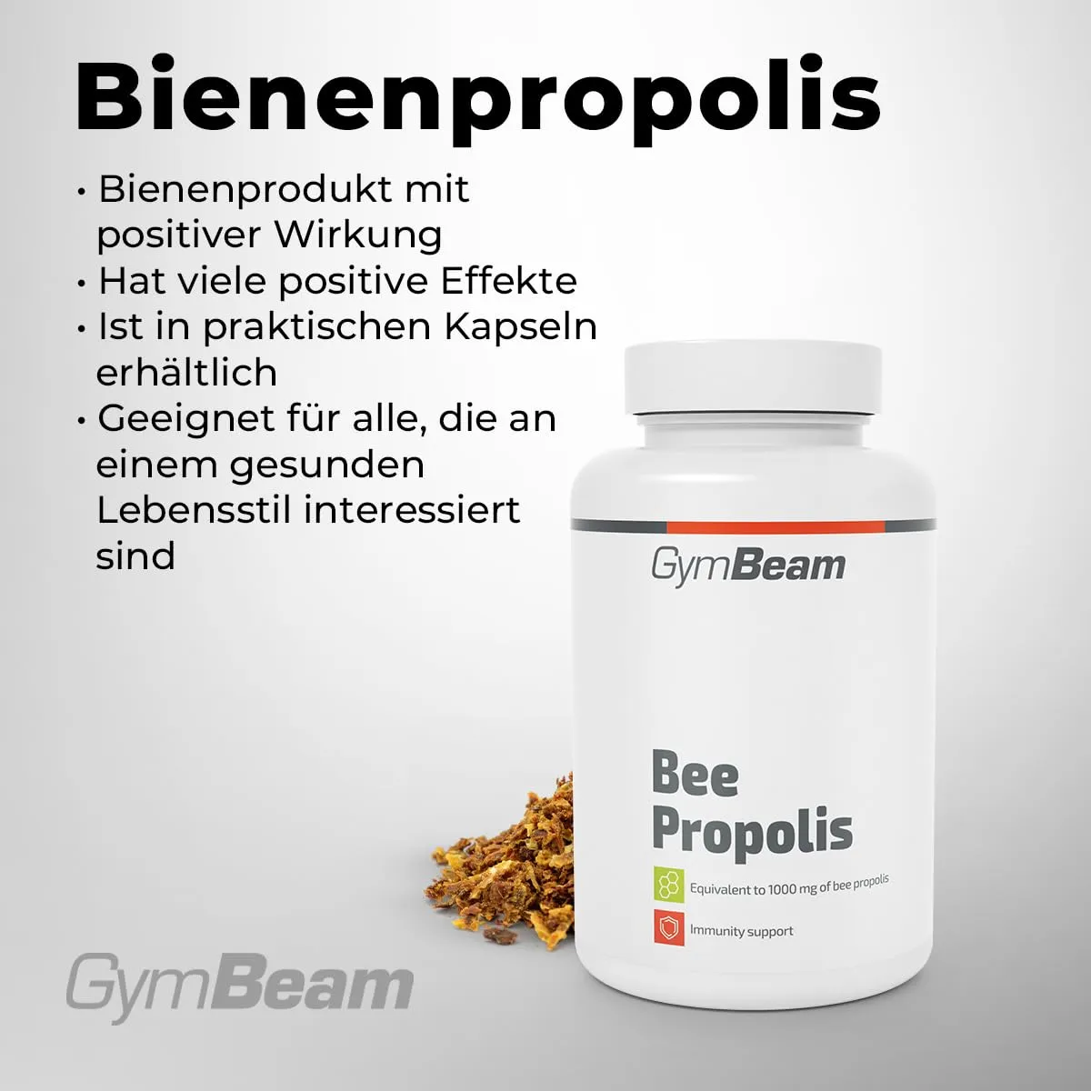 GymBeam Propolis Kapseln 90 Caps fürs Immunsystem