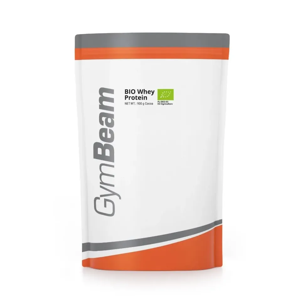 GymBeam Bio Whey Proteinpulver Kakao 900 g Weidemilch