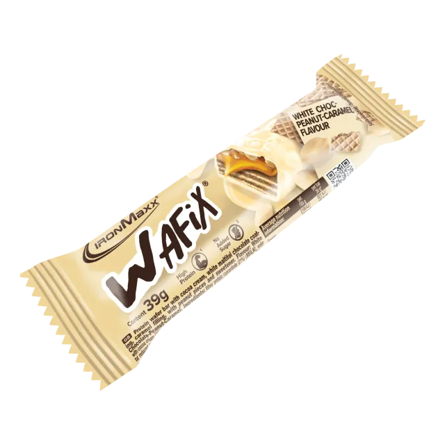 IronMaxx Wafix Proteinriegel White Peanut Caramel 39g