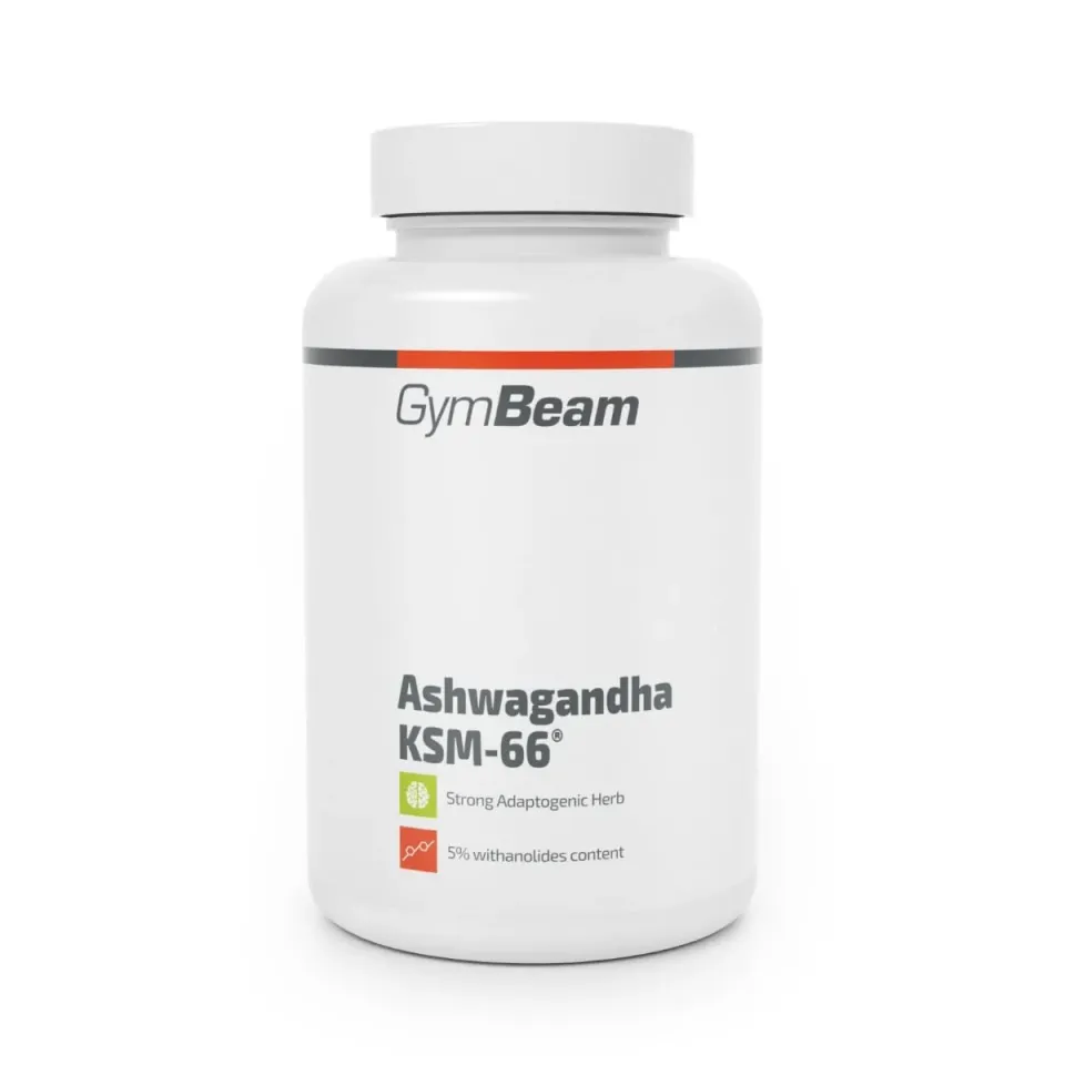 GymBeam Ashwagandha KSM-66 Kapseln 90 Stk 200 mg