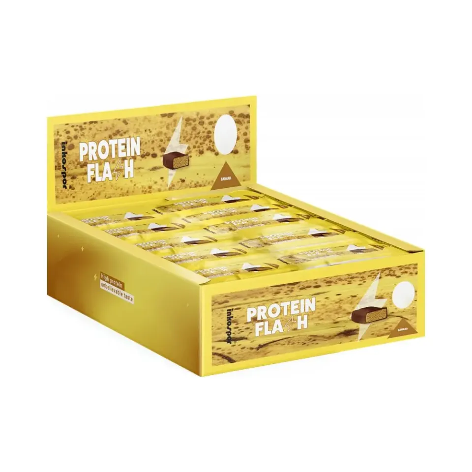 Inkospor X-Treme Protein Flash Riegel Banane 30x65g 26% Protein