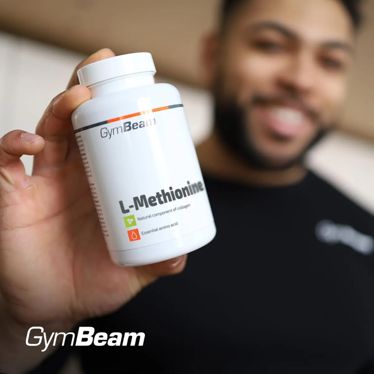 GymBeam L-Methionin Kapseln 500 mg 120 Kapseln