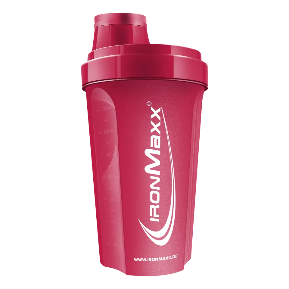 IronMaxx Shaker 700ml Scarlet Red BPA-frei