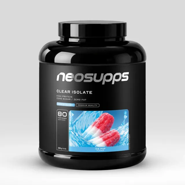 Neosupps Clear Isolate Protein 2000g Ice Pop zuckerfrei