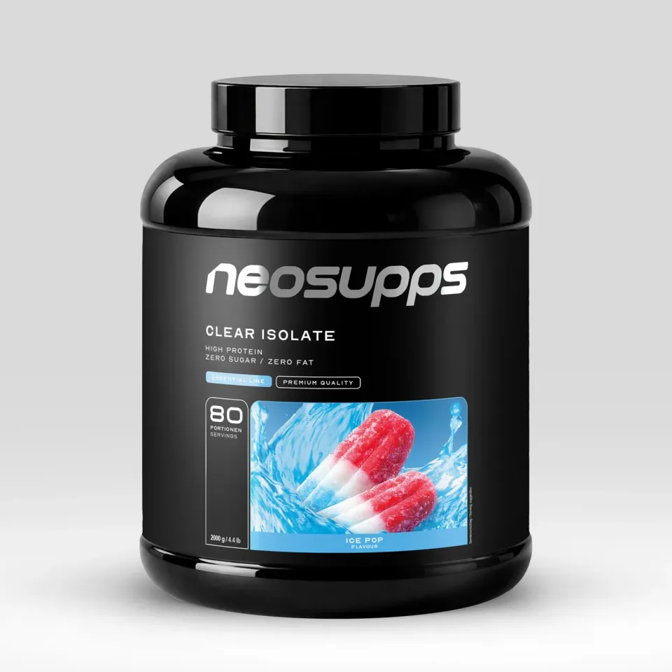Neosupps Clear Isolate Protein 2000g Ice Pop zuckerfrei