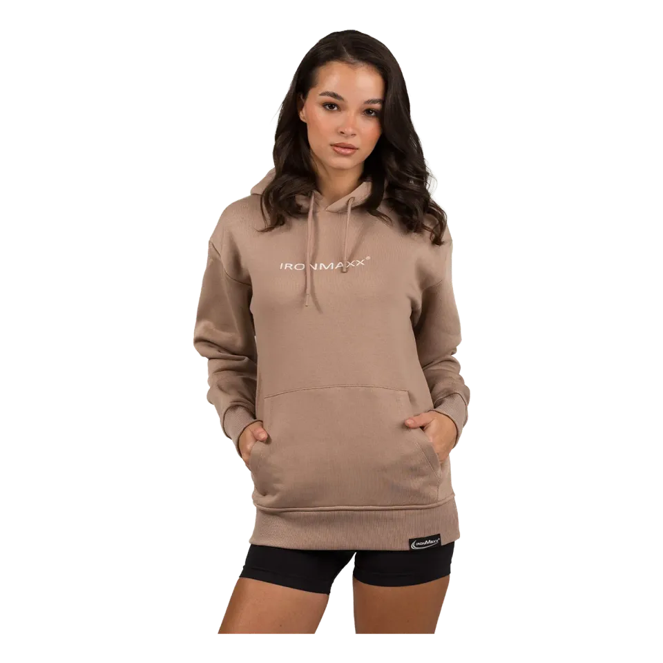 IronMaxx Hoodie Beige Hoodie S Oversized Unisex