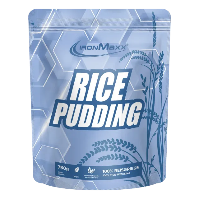 IronMaxx Rice Pudding Reispudding Neutral 750g vegan
