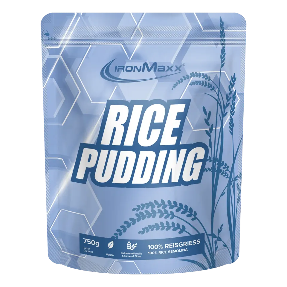 IronMaxx Rice Pudding Reispudding Neutral 750g vegan