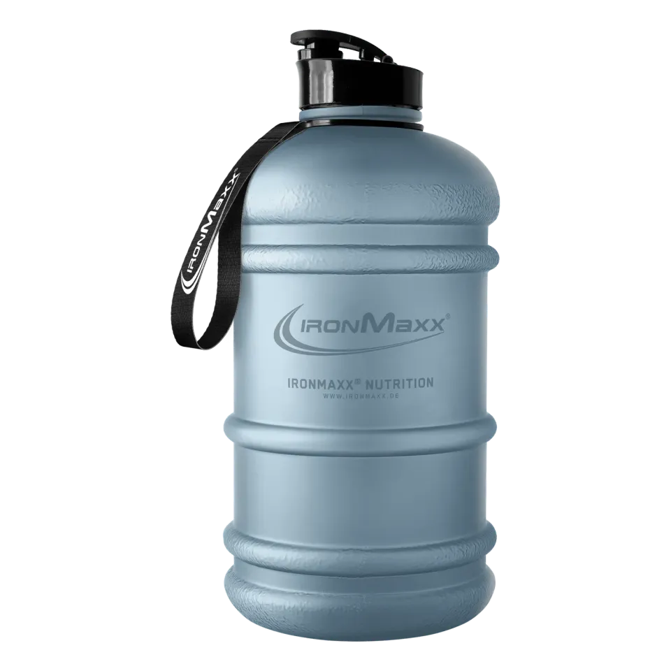 IronMaxx Water Gallon Trinkflasche Kyanite Blue 2200ml BPA-frei