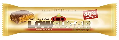 Inkospor X-Treme Low Sugar Riegel Vanilla Crunch 24x65g
