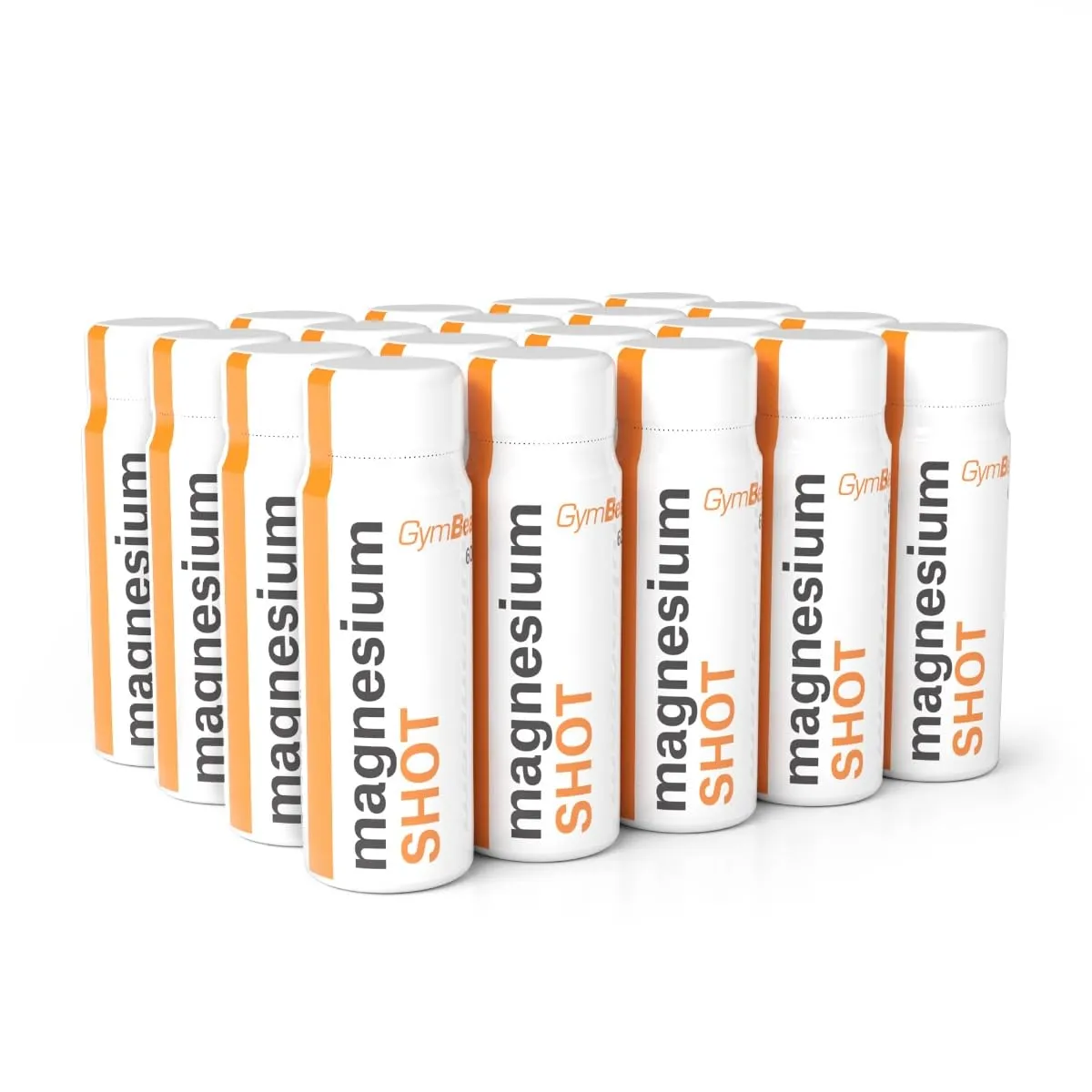 GymBeam Magnesium Citrat Shot Trinkampulle Orange 60 ml vegan