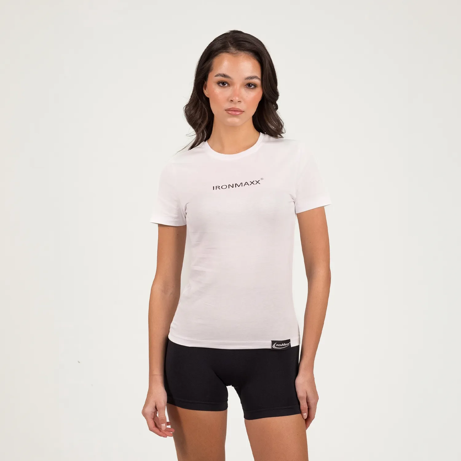 IronMaxx Sculpt Luxe T-Shirt Damen M Weiß weich