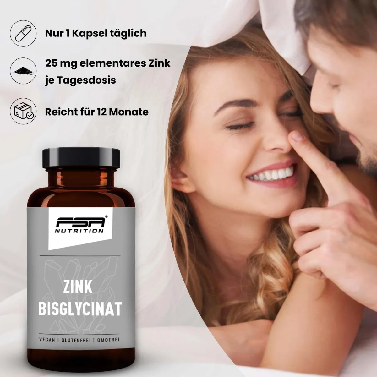 FSA Nutrition Zink Bisglycinat 25 mg 365 Tabletten