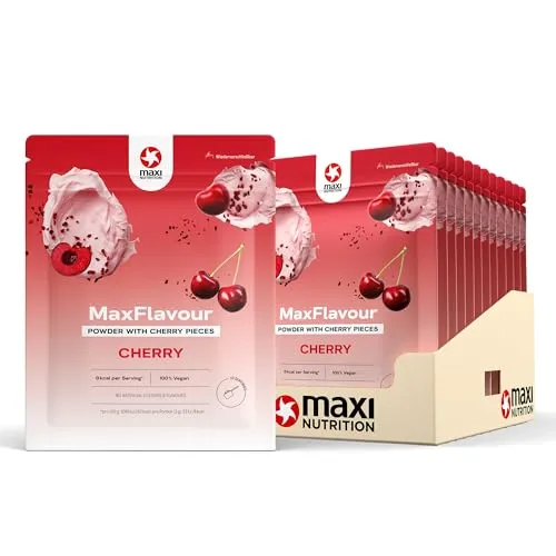 MaxiNutrition MaxFlavour Cherry Geschmackspulver 12x30g zuckerfrei
