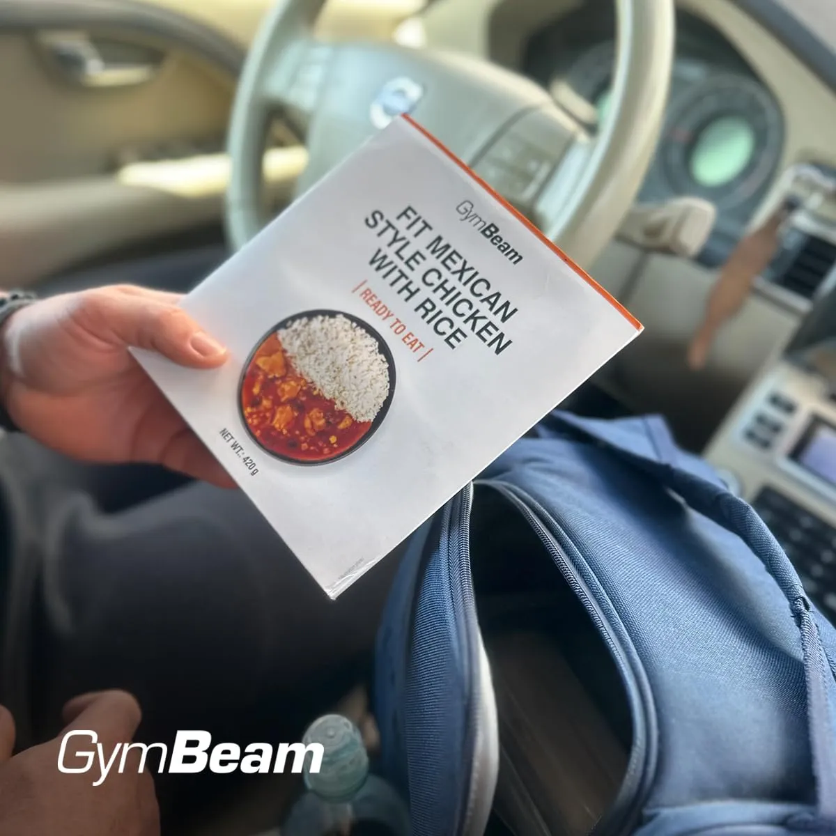 GymBeam Hähnchen Reis Fertiggericht 420 g mexikanisch