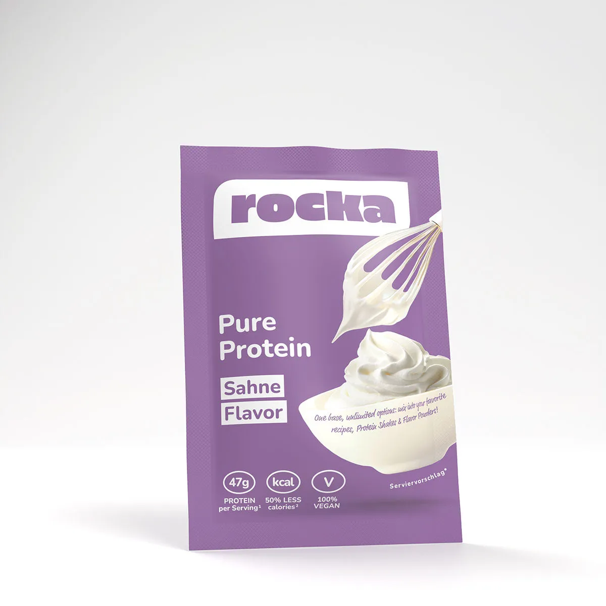 Rocka Pure Protein Pulver 50g Sahne Probe vegan