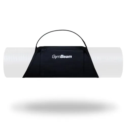 GymBeam Yoga-Tasche Black für Yogamatte mit Fach