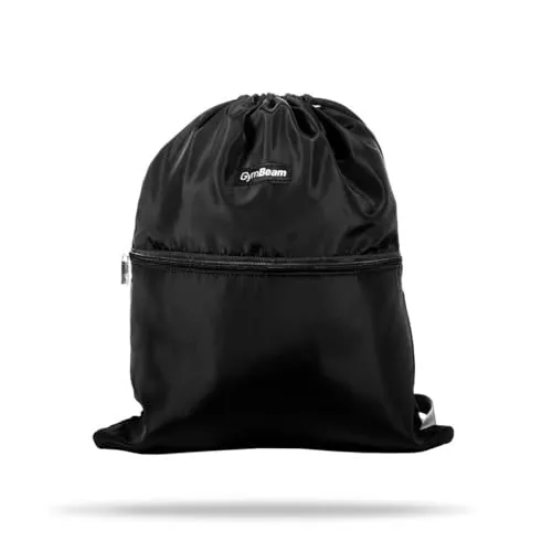 GymBeam Sack Pack Turnbeutel mit Reissverschlussfach