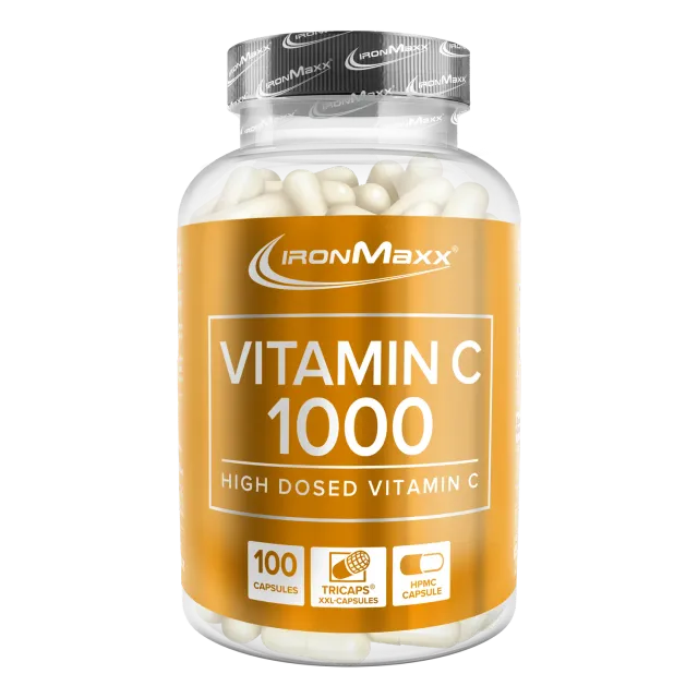 IronMaxx Vitamin C 1000 Kapseln 100 Stück hochdosiert