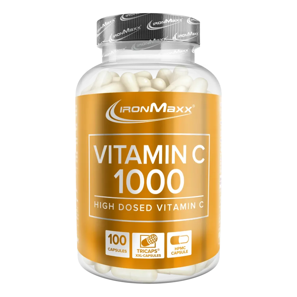 IronMaxx Vitamin C 1000 Kapseln 100 Stück hochdosiert