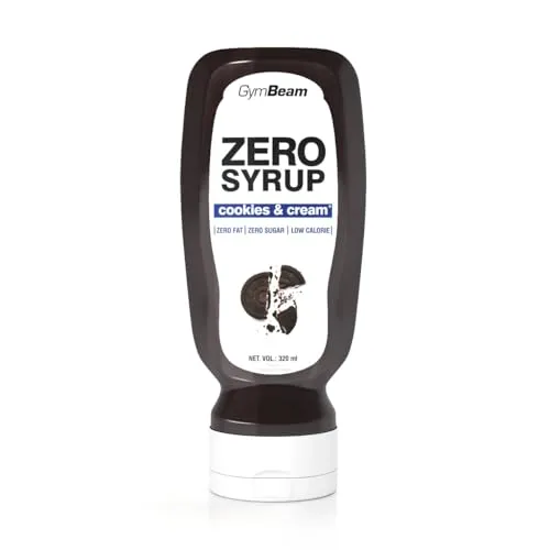 GymBeam ZERO SYRUP Cookies Cream 350ml zuckerfrei