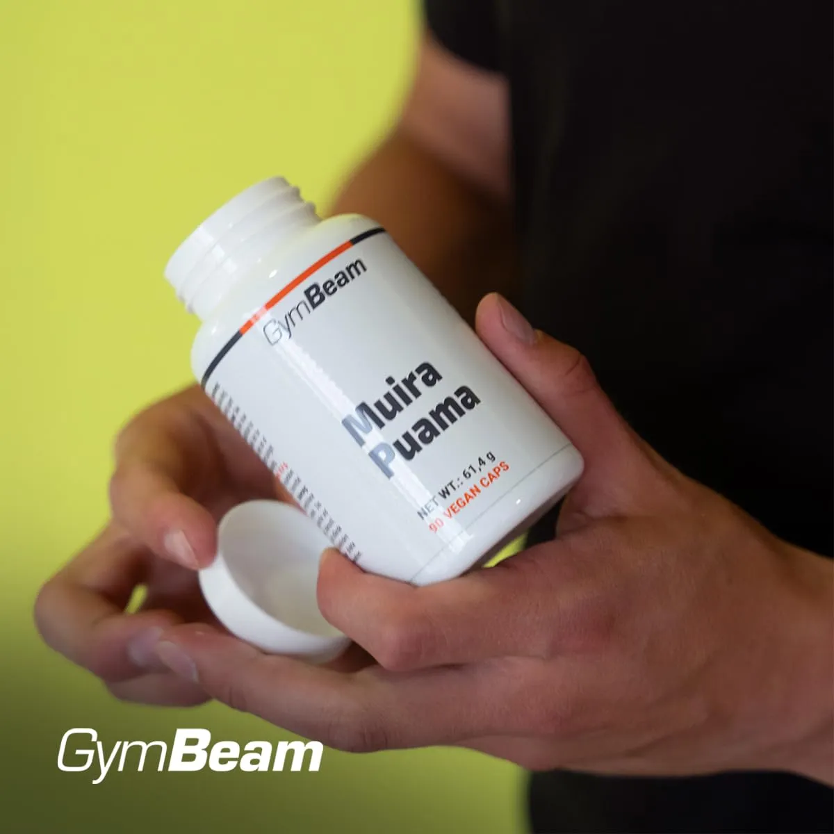GymBeam Muira Puama Kapseln 90 Stk vegan