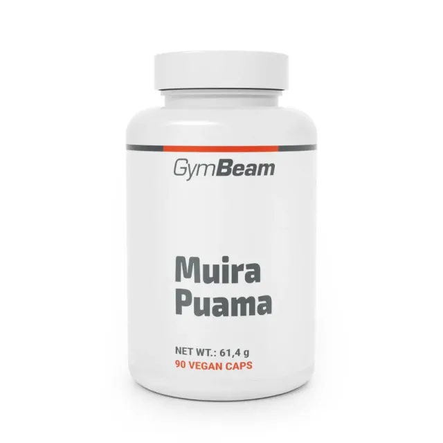 GymBeam Muira Puama Kapseln 90 Stk vegan