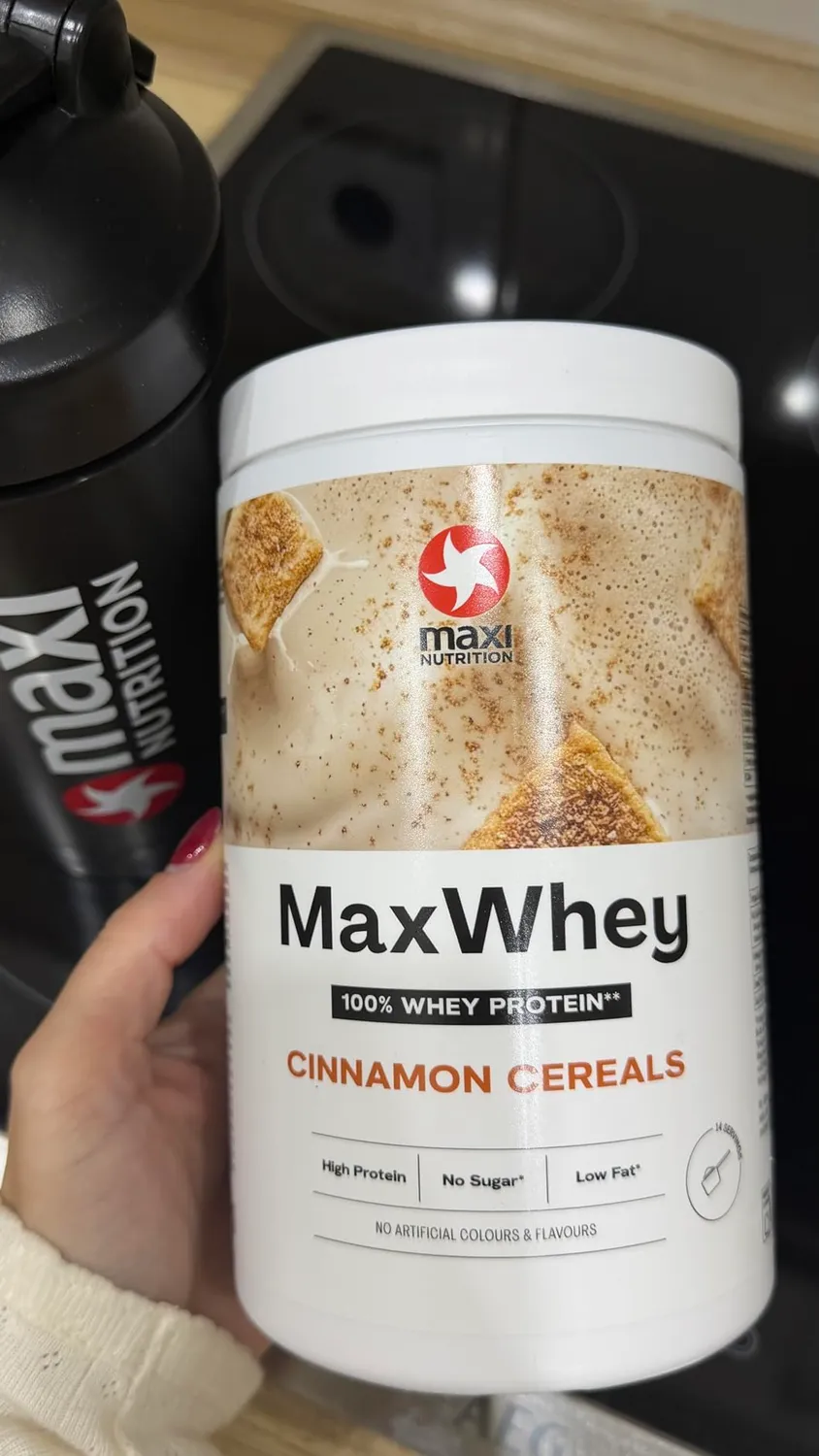 MaxiNutrition MaxWhey Cinnamon Cereal Proteinpulver 420 g Zimt