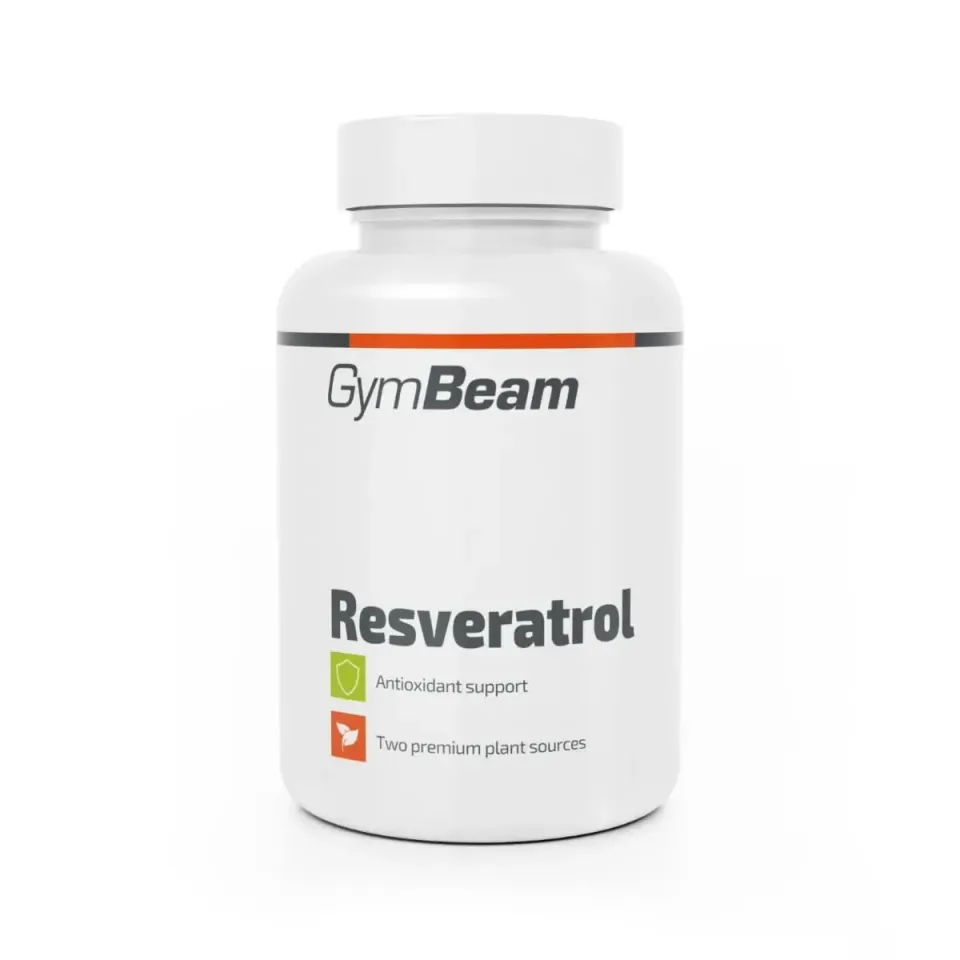 GymBeam Resveratrol Kapseln 60 Caps 200 mg vegan