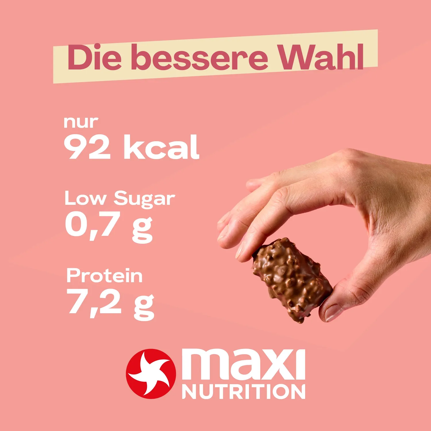 MaxiNutrition Better Choice Proteinriegel Peanut-Caramel 15x22,5 g