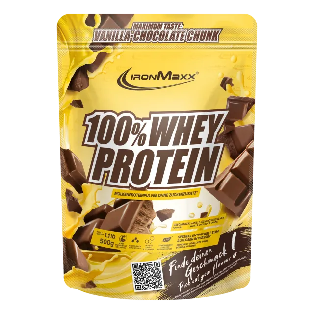 IronMaxx 100% Whey Protein Pulver 500g Vanilla-Choco