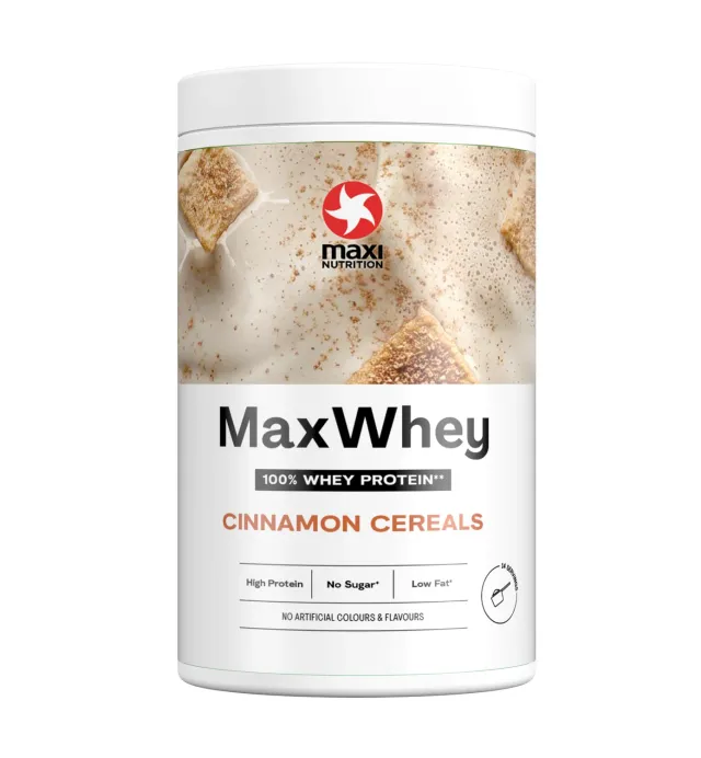 MaxiNutrition MaxWhey Cinnamon Cereal Proteinpulver 420 g Zimt