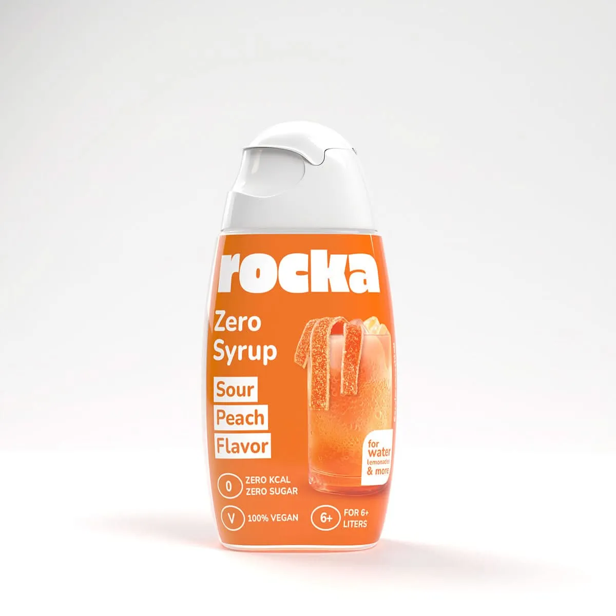 Rocka Nutrition Zero Syrup 65ml Ice Tea Peach zuckerfrei