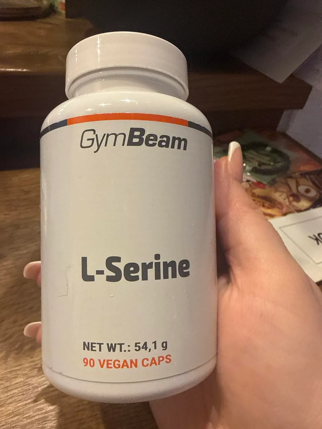GymBeam L-Serin Kapseln 90 Caps vegan