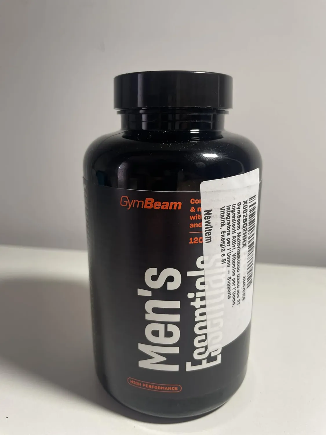 GymBeam Men's Essentials Multivitamin 120 Tabs Männer