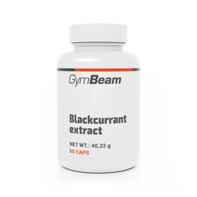 GymBeam Schwarze Johannisbeere Kapseln 60 Stk 50:1 Extrakt