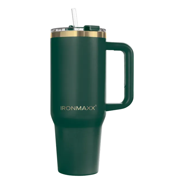 IronMaxx Cup V3.0 Trinkbecher Granite Green 1200ml