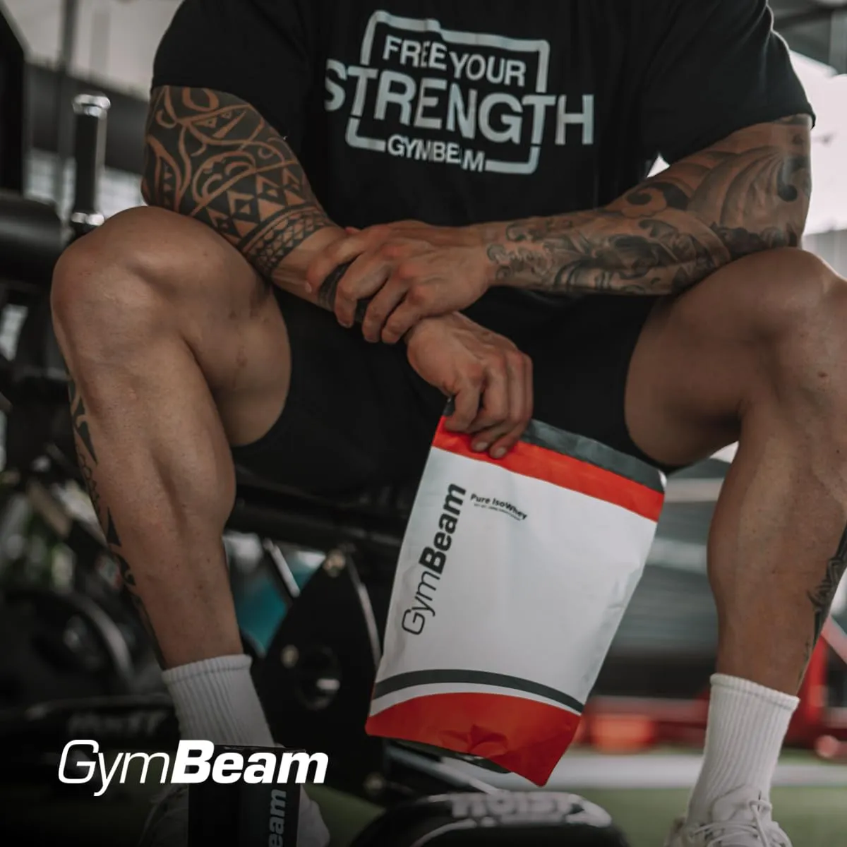 GymBeam Pure IsoWhey Isolat neutral 1000g zuckerarm