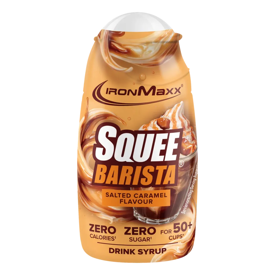 IronMaxx SqueeZero SqueeBarista Sirup 65ml Salted Caramel zuckerfrei
