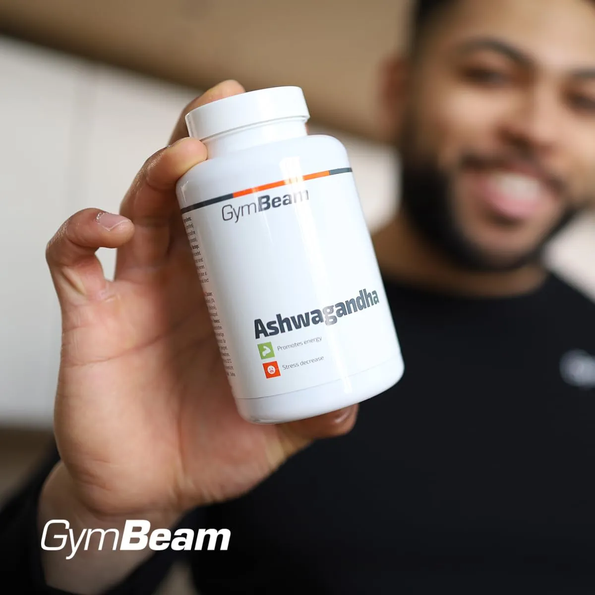 GymBeam Ashwagandha 500 mg Kapseln 90 caps hochdosiert