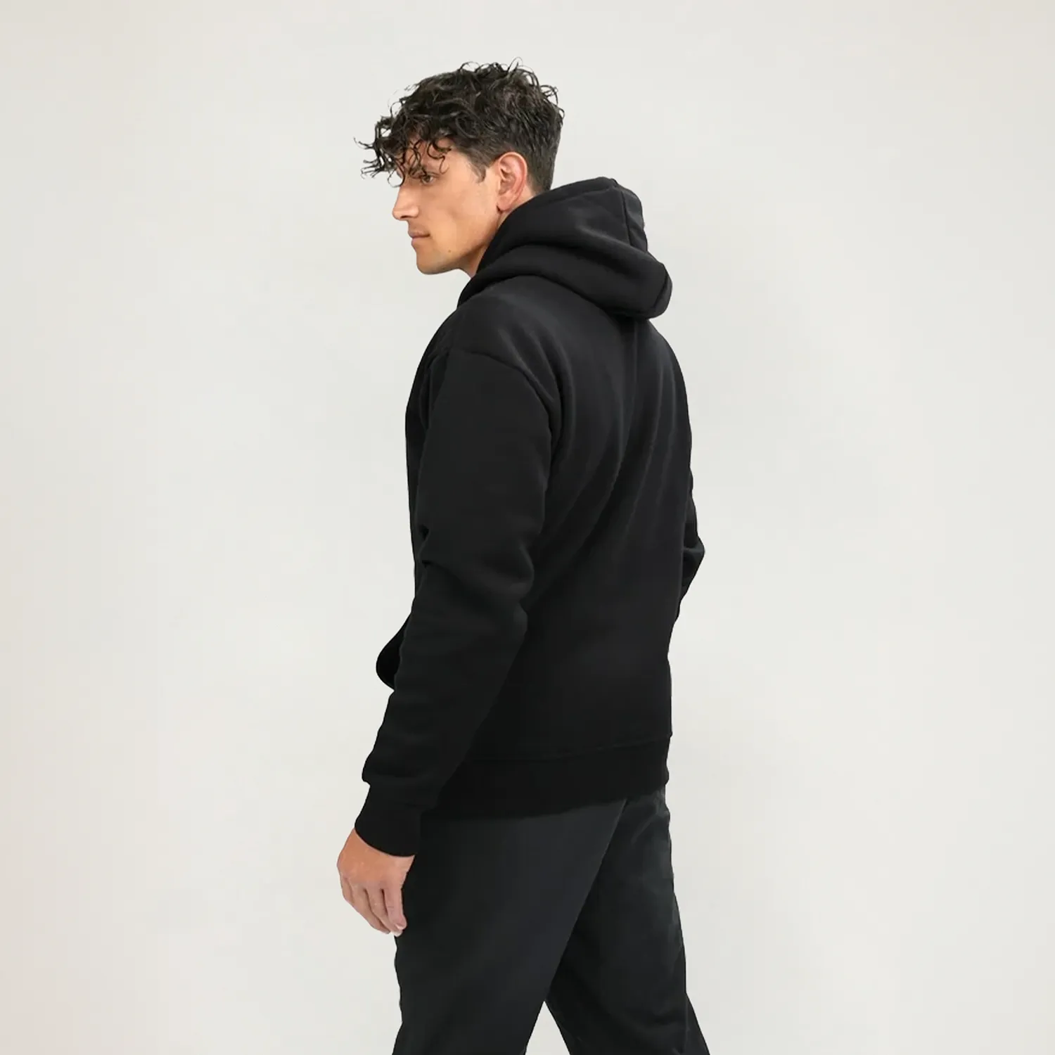 IronMaxx Sculpt Luxe Hoodie Schwarz Unisex S Oversize
