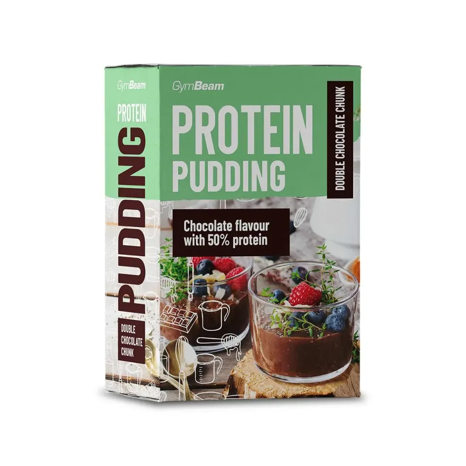 GymBeam Proteinpudding Pulver 500g Schokolade 50% Protein