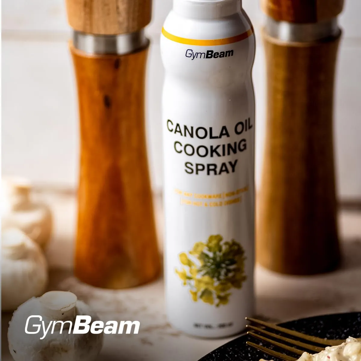 GymBeam Rapsöl-Spray Kochöl 200 ml ungesättigt