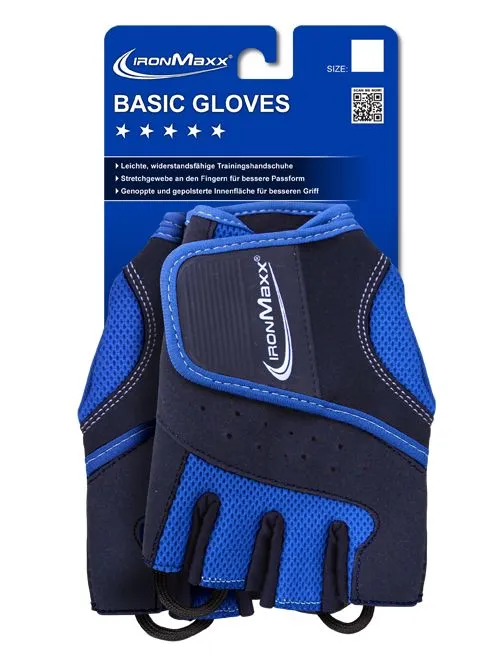 IronMaxx Trainingshandschuhe Basic Men S/M Kraftsport