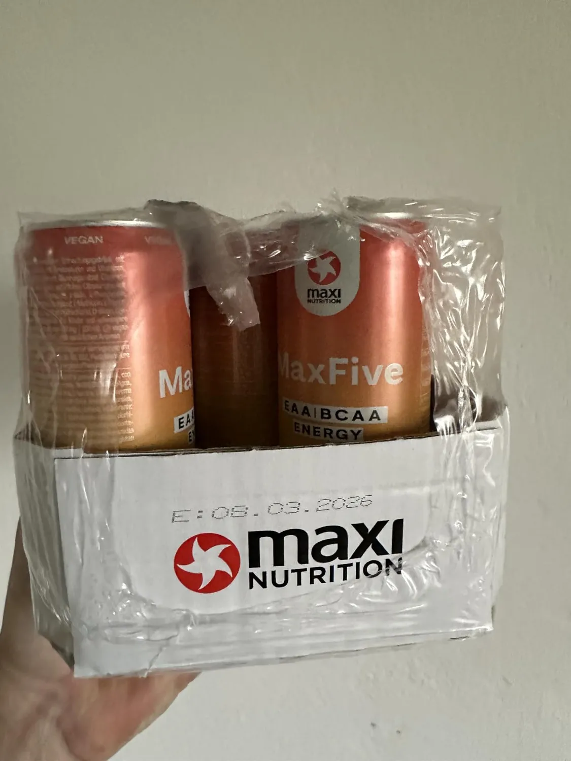 MaxiNutrition MaxFive EAA Drink 12x330ml Grapefruit-Orange vegan