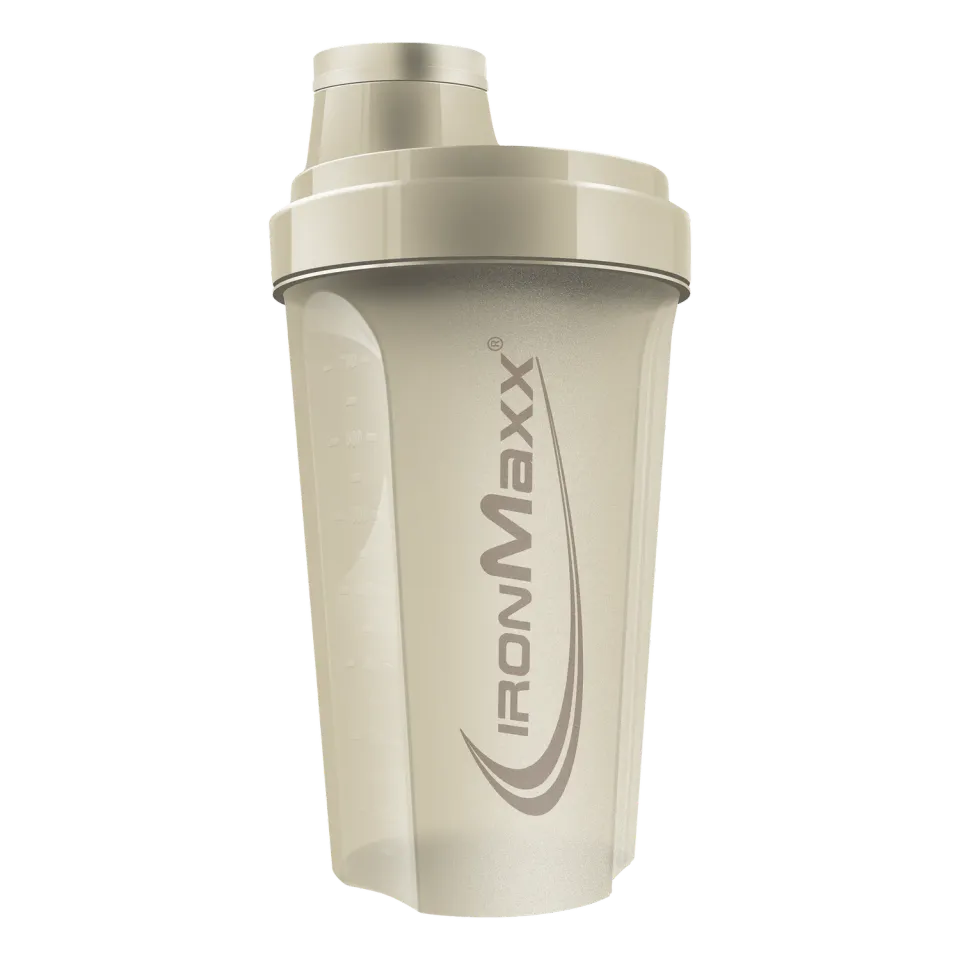 IronMaxx Sculpt Luxe Shaker 700ml Sandstone Beige BPA-frei