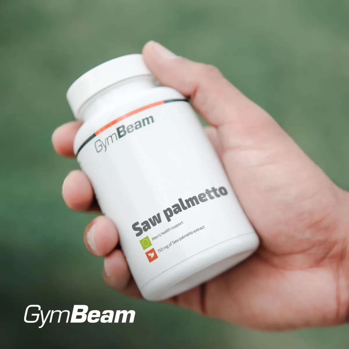 GymBeam Sägepalme Kapseln 90 Caps vegan 150 mg