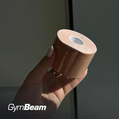 GymBeam K-Tape Beige 5m x 5cm wasserfest