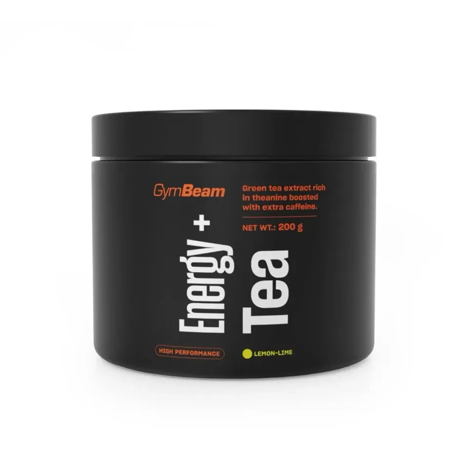 GymBeam Energie + Tee Pulver 200 g Zitrone-Limette